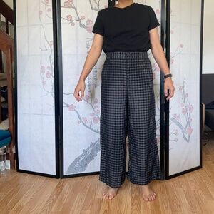 Madewell Plaid Light Curdory Pants